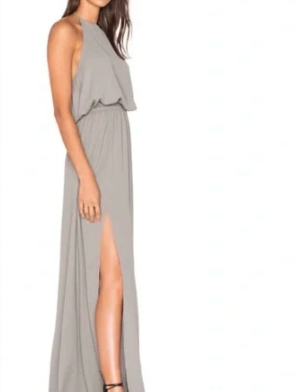 Show me your mumu halter maxi dress size xs
